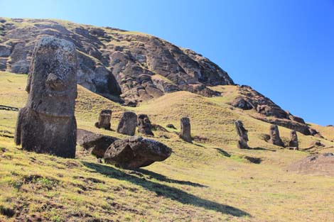 La carrière de Rano Kau