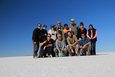 Uyuni photo groupe