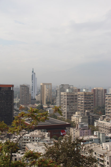 santiago ville polluée