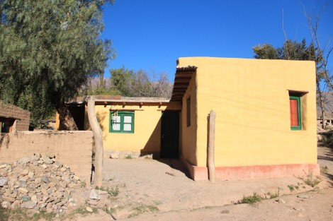 Une maison de Tilcara (nord-ouest de l'Argentine)