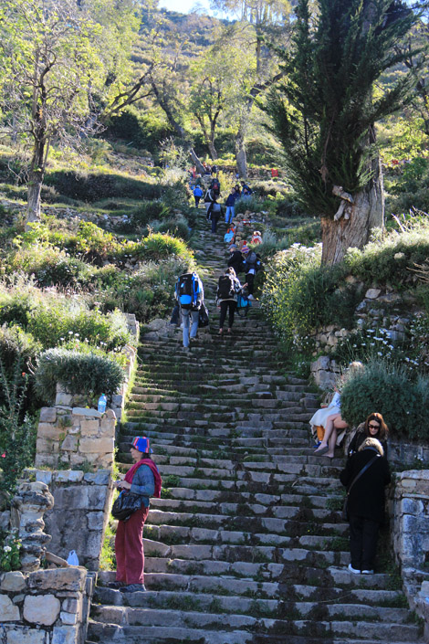 Escalier de l'Inca Isla del Sol