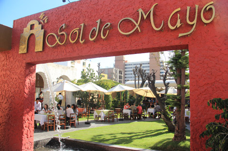 Arequipa restaurant Sol de Mayo