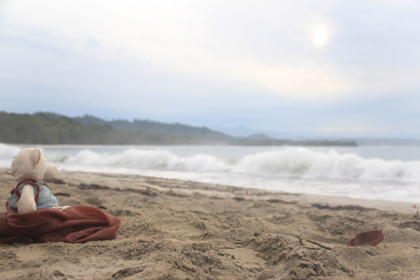 La plage de Cahuita