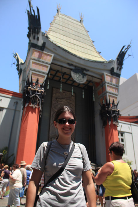 Elodie et le Chinese Theatre