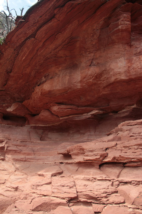 Canyon creusé avec le temps