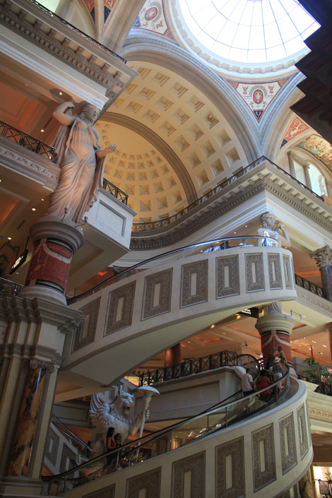 Caesar Palace, escalier central