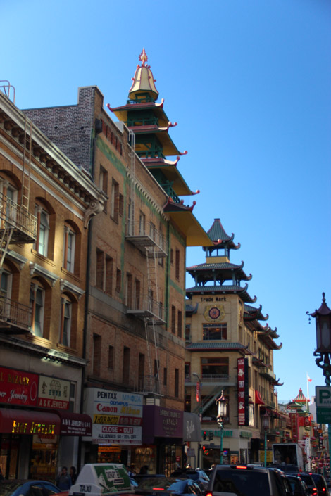 Les toits de Chinatown