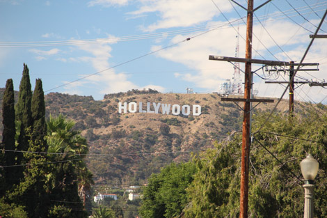 Hollywood sign