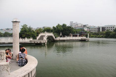 Pont vers l'île