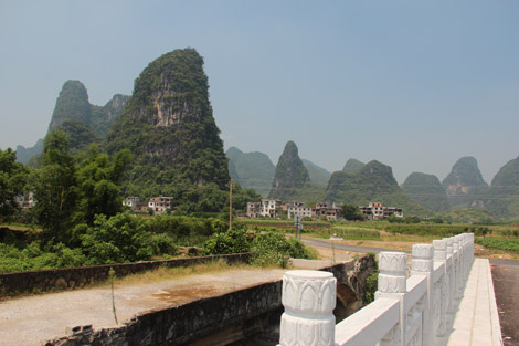 Région de Yanhsuo à vélo