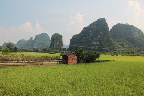 Région de Yanhsuo à vélo