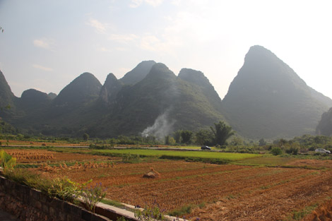 Région de Yanhsuo à vélo