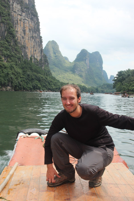 croisière sur la rivière Li Chine