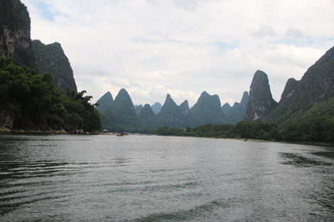 croisière sur la rivière Li Chine