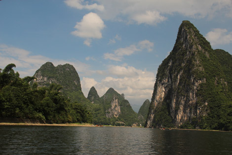 Croisière sur la rivière Li Chine