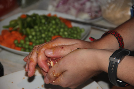 Albondigas boulettes de viande haché