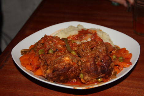 Albondigas, boulette de viande à la bolivienne