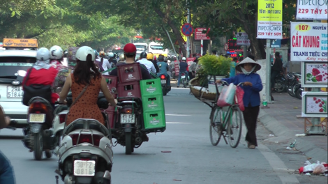 Scooter à Hanoï