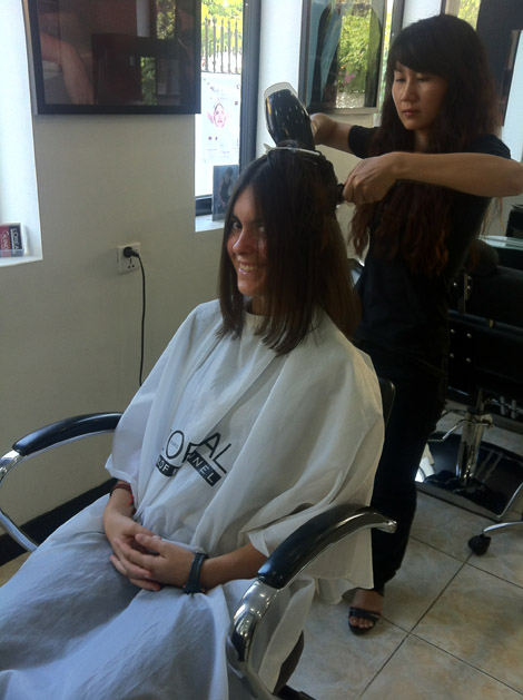 Coiffeur de Phnom Penh