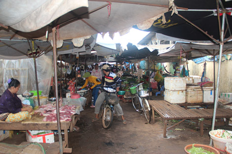 Marché de Ban Lung