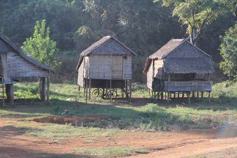 Maison sur pilotis