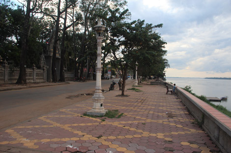 Les quais de Kratie