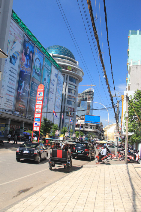 Phnom Penh, un centre comercial