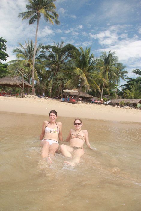 Plage privée du Relax Bay