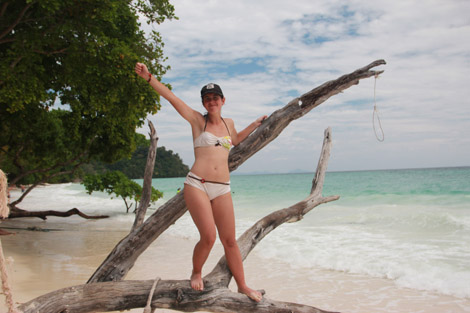 Sur l'île de Koh Rok !