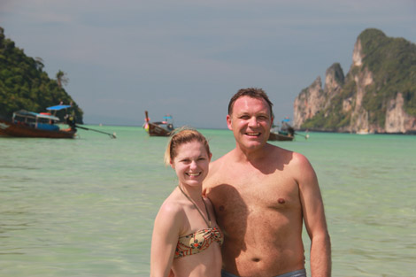 Olivia et Thierry, Phi Phi Island Olivia et Thierry, Phi Phi Island