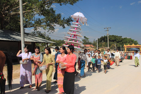 Une parade "monastique"