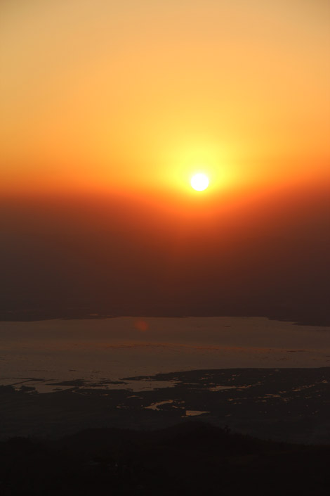 Coucher de soleil Inle