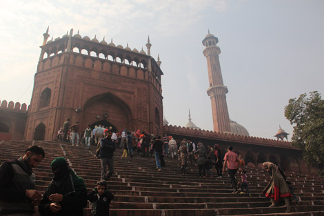 Jama Masjid, la plus grande mosquée d'Inde