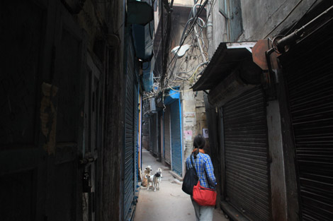 Old Delhi, ville sombre