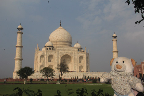 Voici le Taj Mahal