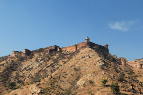 Montagnes de Jaipur