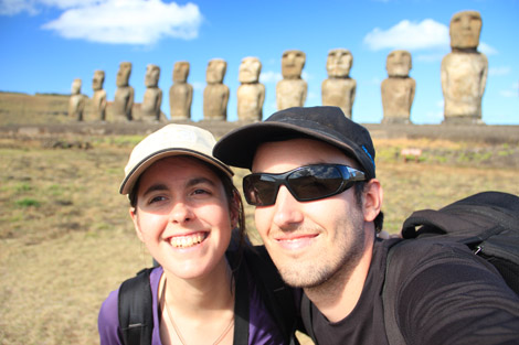 Tongariki, Rapa Nui, île de Pâques