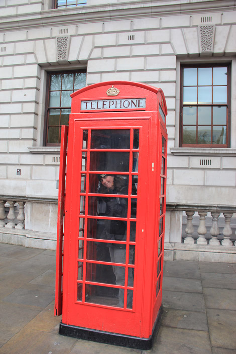 Cabine téléphonique de Londres