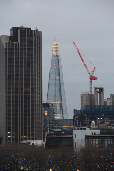 La nouvelle tour de Londres : le shard