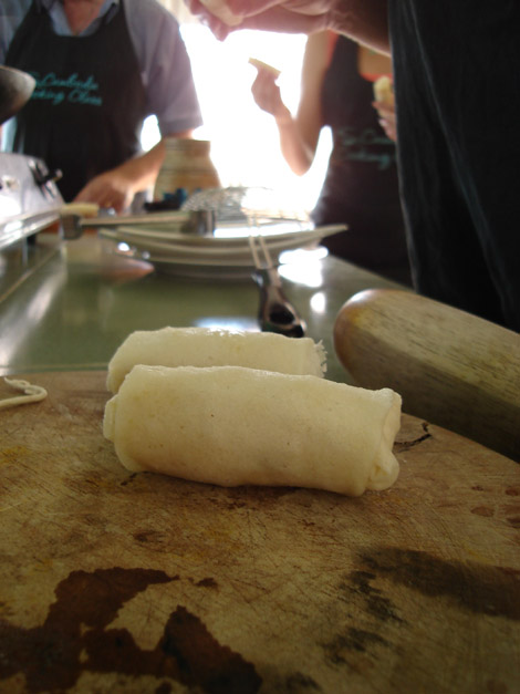 Spring roll roulé, prêts à cuire