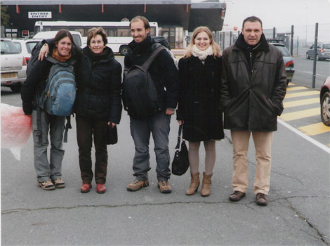 Ouistreham, retour en France, en ferry depuis Portsmouth