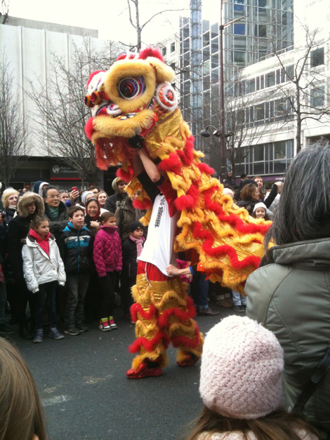 Nouvel an chinois dans le 13ème arrondissement de Paris